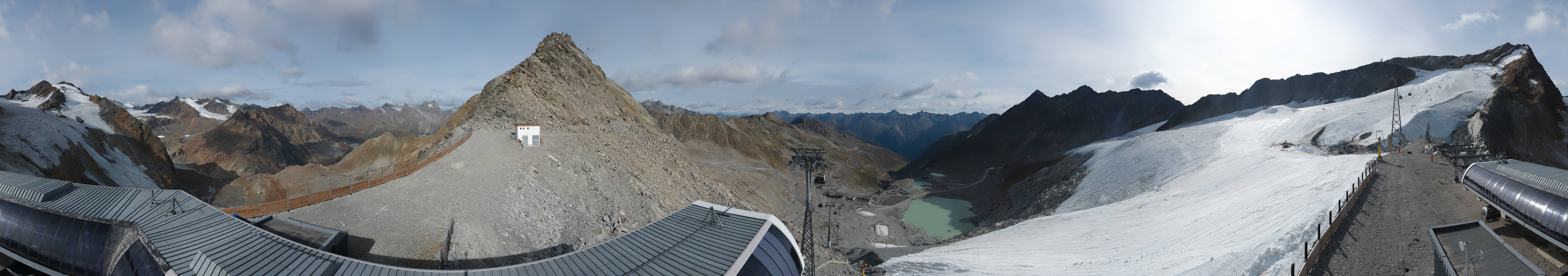 Archived image Webcam Rettenbach Glacier Sölden