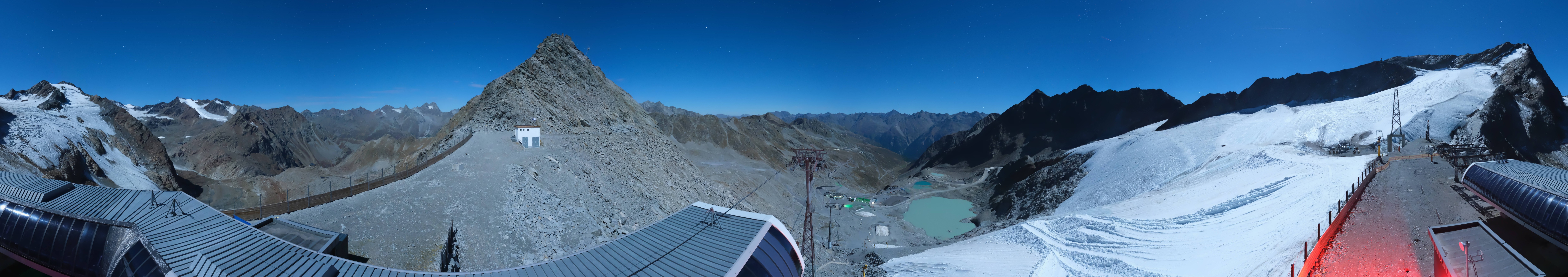 Archiv Foto Webcam Schwarze Schneid / Rettenbachgletscher