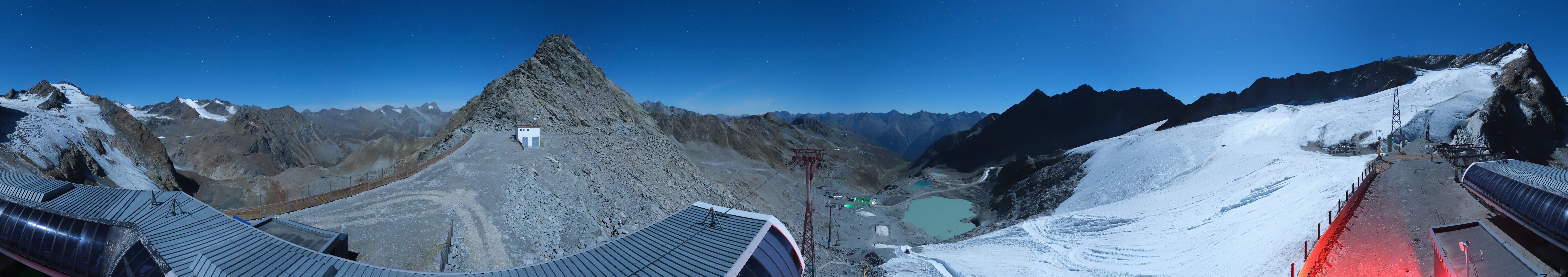 Archiv Foto Webcam Schwarze Schneid / Rettenbachgletscher