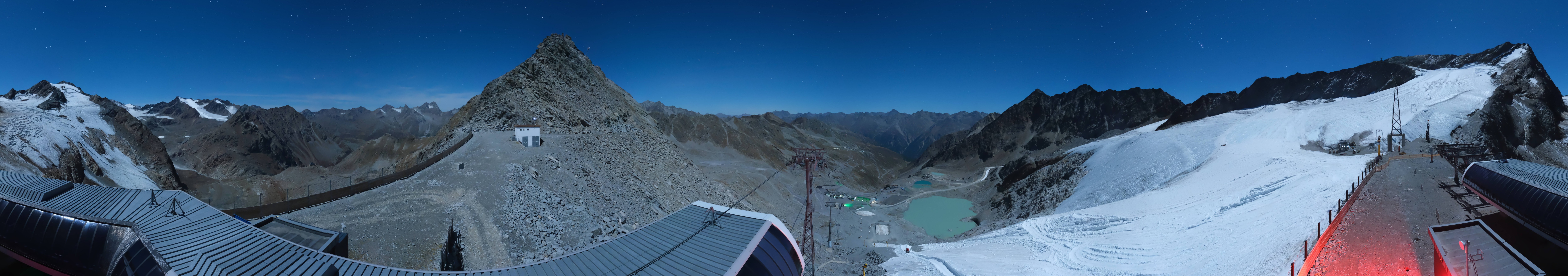 Archiv Foto Webcam Schwarze Schneid / Rettenbachgletscher