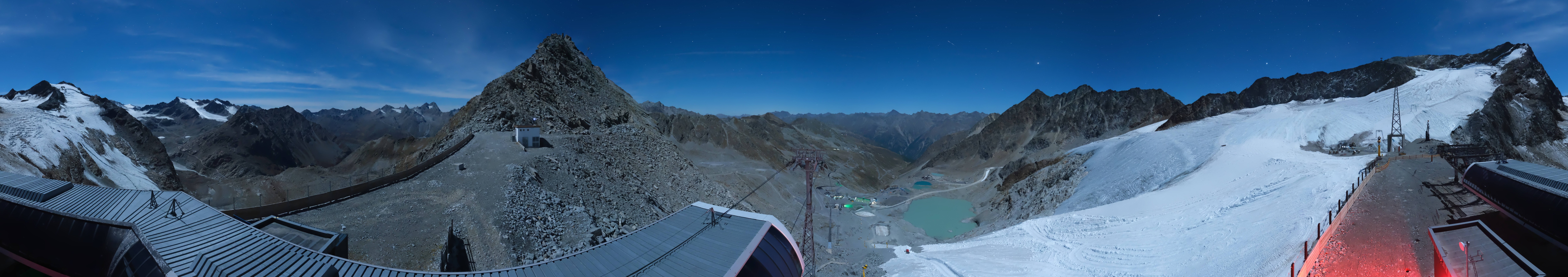 Archiv Foto Webcam Schwarze Schneid / Rettenbachgletscher