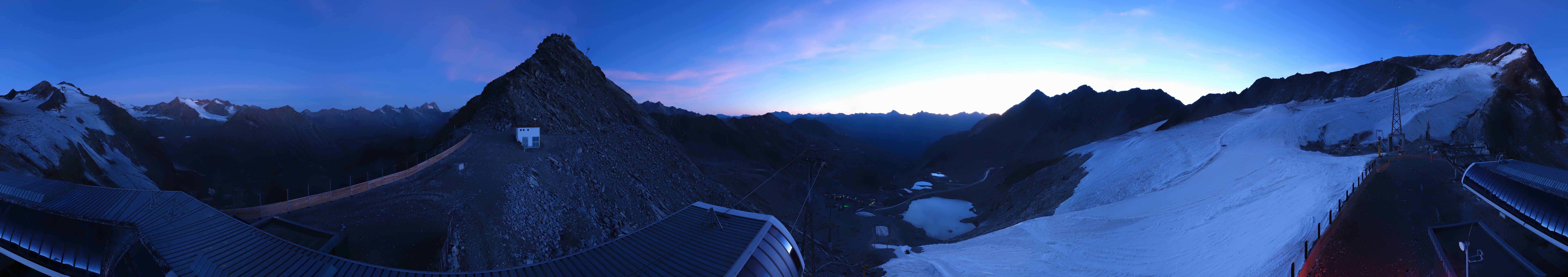 Archiv Foto Webcam Schwarze Schneid / Rettenbachgletscher