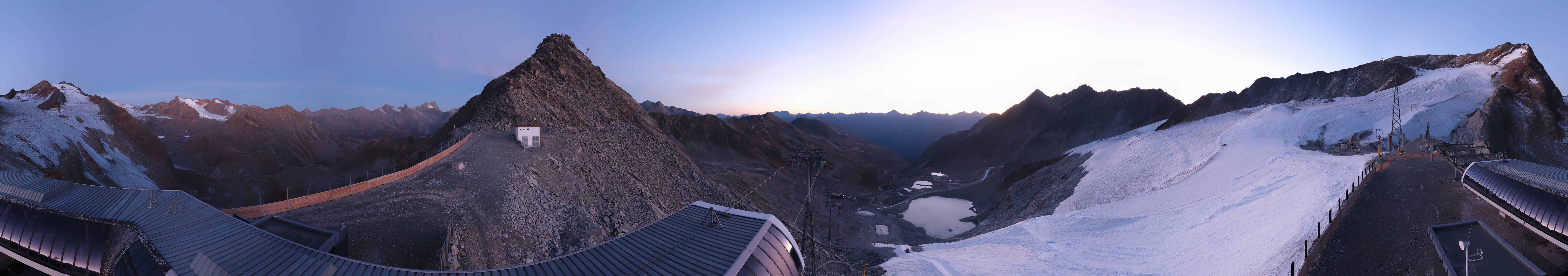 Archiv Foto Webcam Schwarze Schneid / Rettenbachgletscher