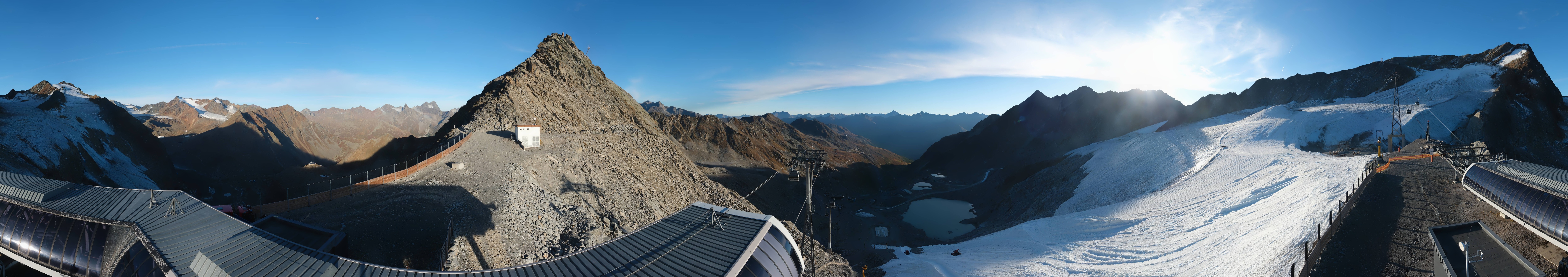 Archiv Foto Webcam Schwarze Schneid / Rettenbachgletscher