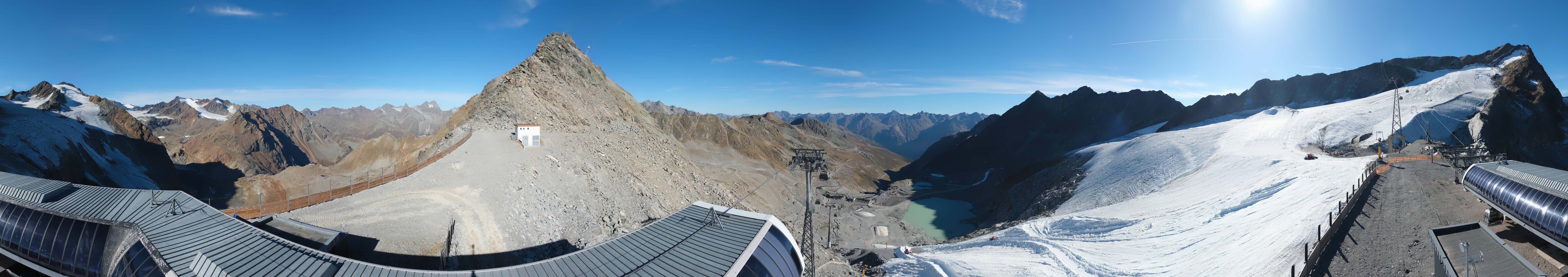 Archiv Foto Webcam Schwarze Schneid / Rettenbachgletscher