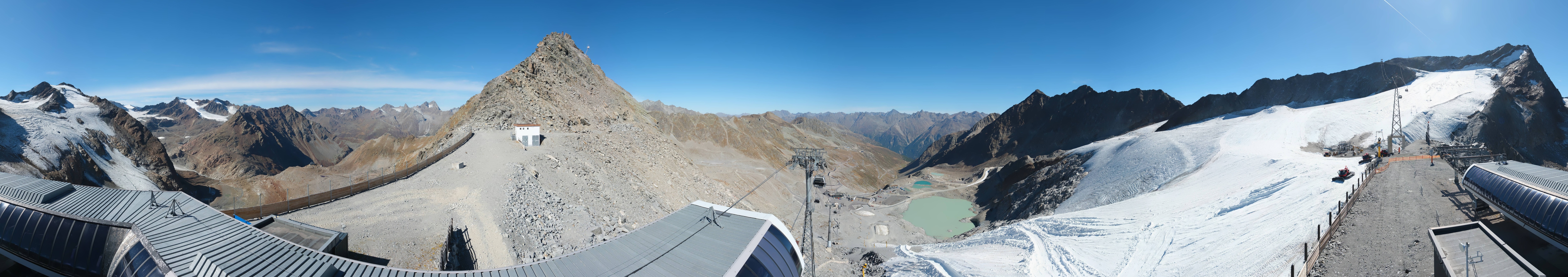 Archiv Foto Webcam Schwarze Schneid / Rettenbachgletscher