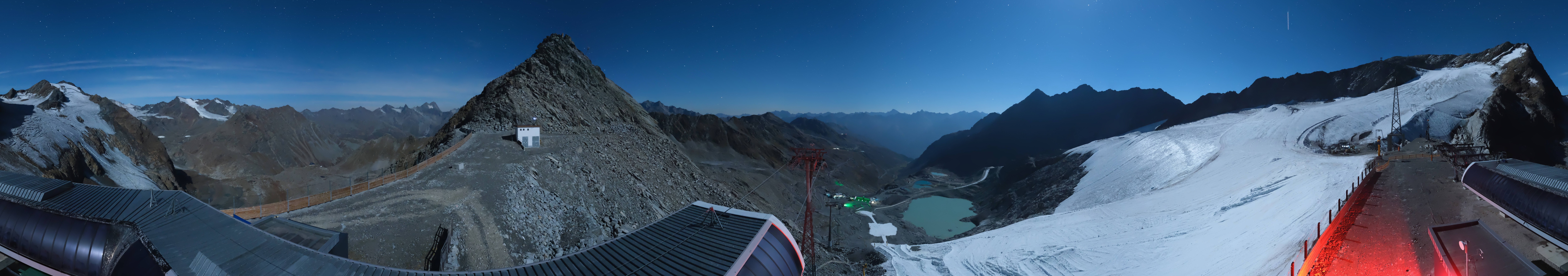Archived image Webcam Rettenbach Glacier Sölden