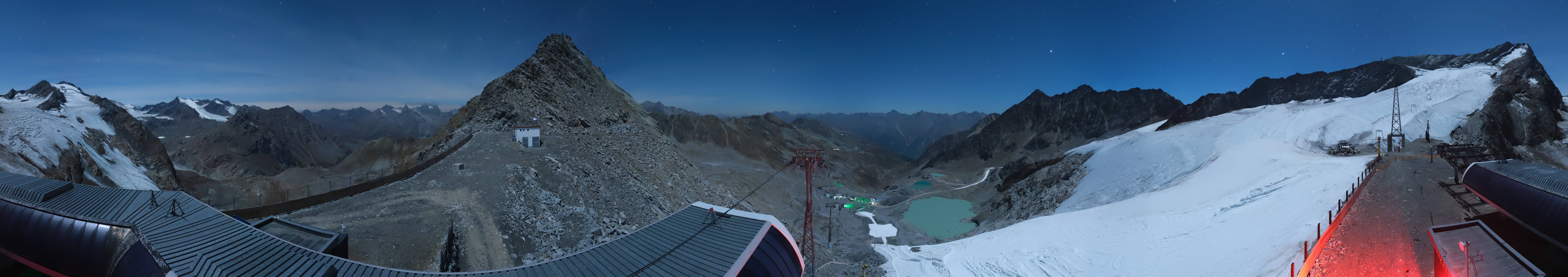 Archived image Webcam Rettenbach Glacier Sölden