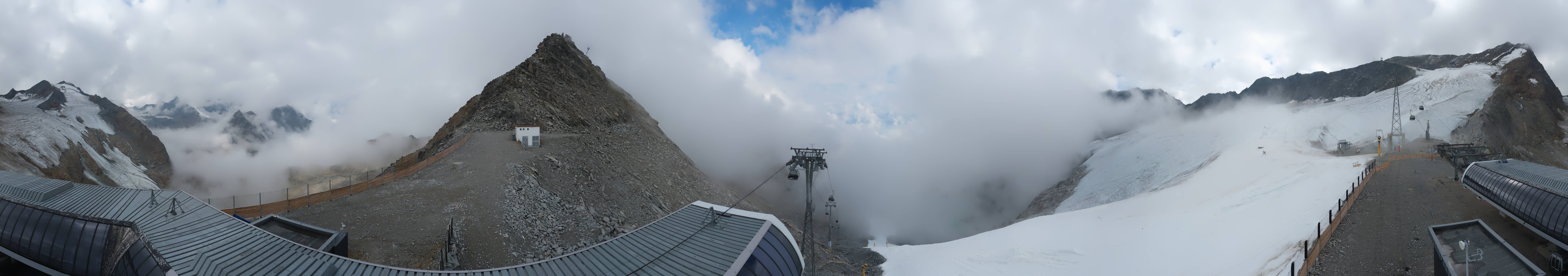 Archiv Foto Webcam Schwarze Schneid / Rettenbachgletscher