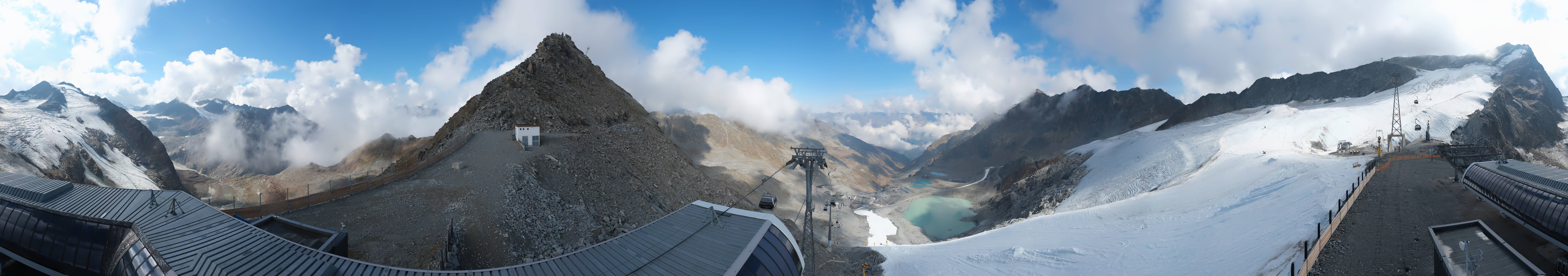 Archiv Foto Webcam Schwarze Schneid / Rettenbachgletscher