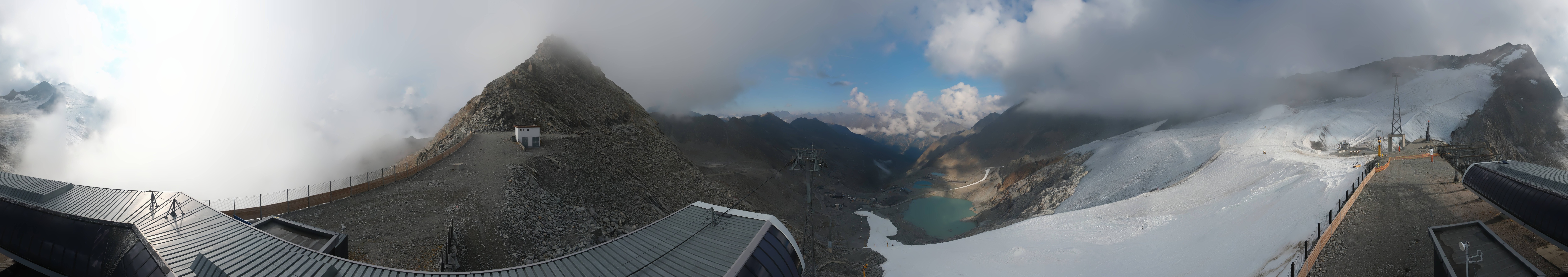 Archiv Foto Webcam Schwarze Schneid / Rettenbachgletscher