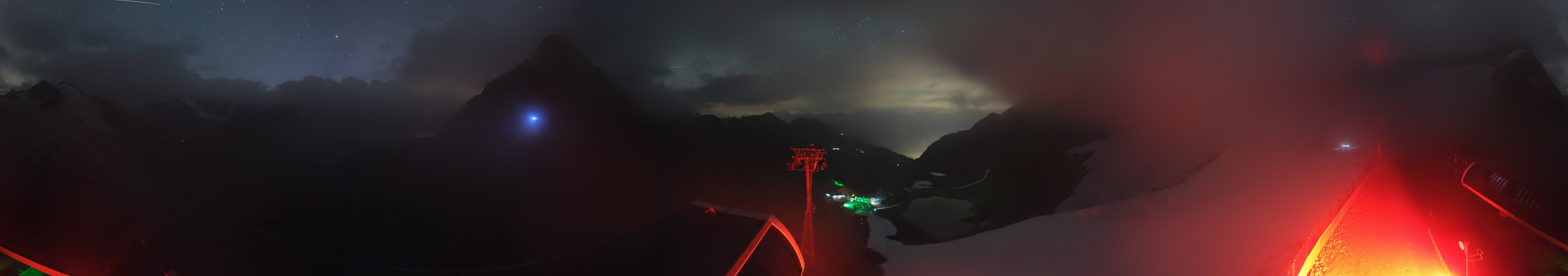 Archiv Foto Webcam Schwarze Schneid / Rettenbachgletscher