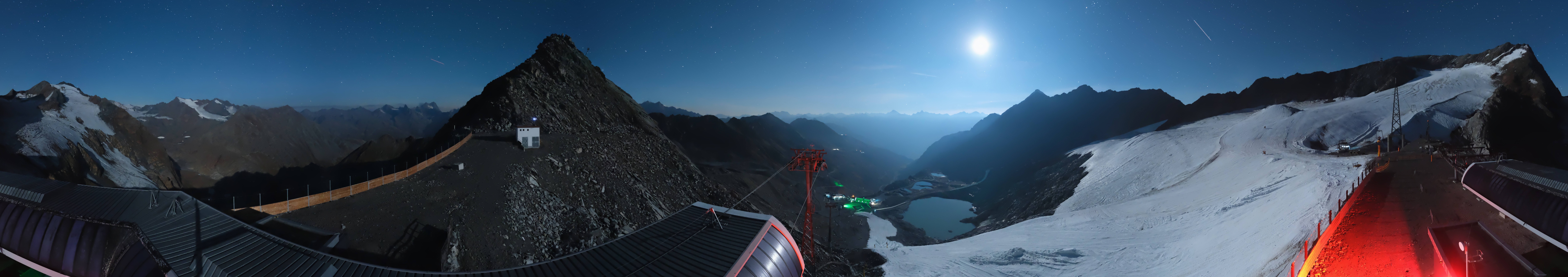 Archived image Webcam Rettenbach Glacier Sölden