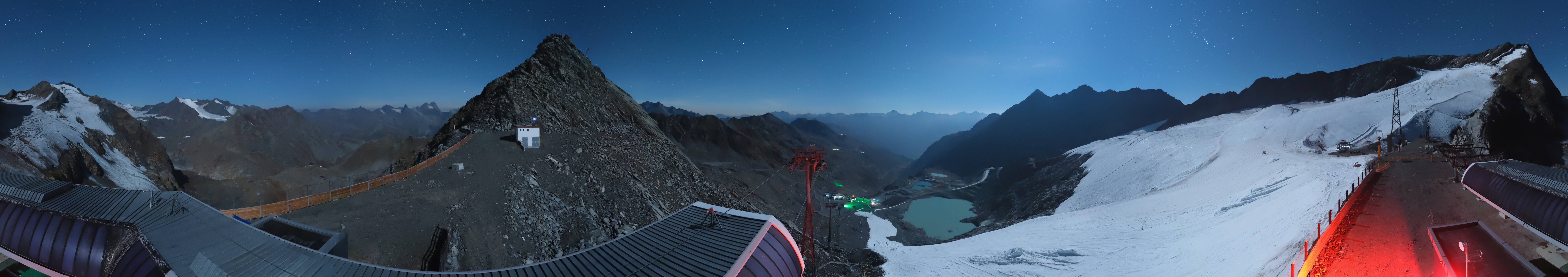 Archived image Webcam Rettenbach Glacier Sölden