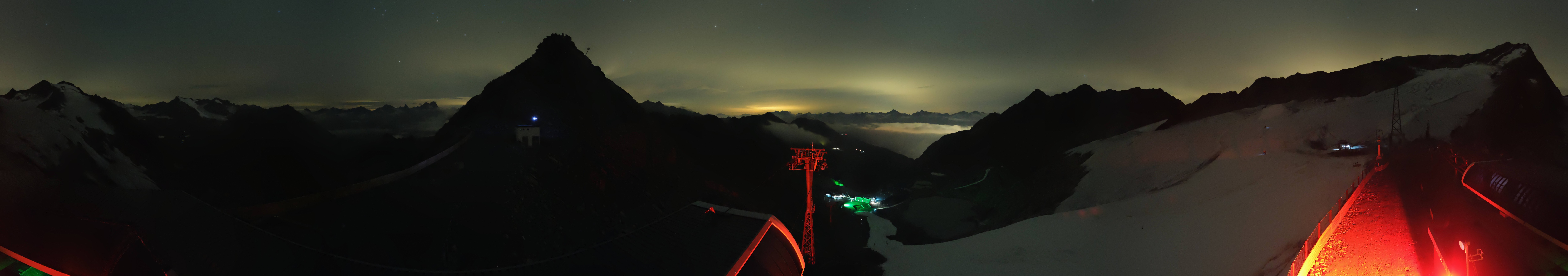 Archived image Webcam Rettenbach Glacier Sölden