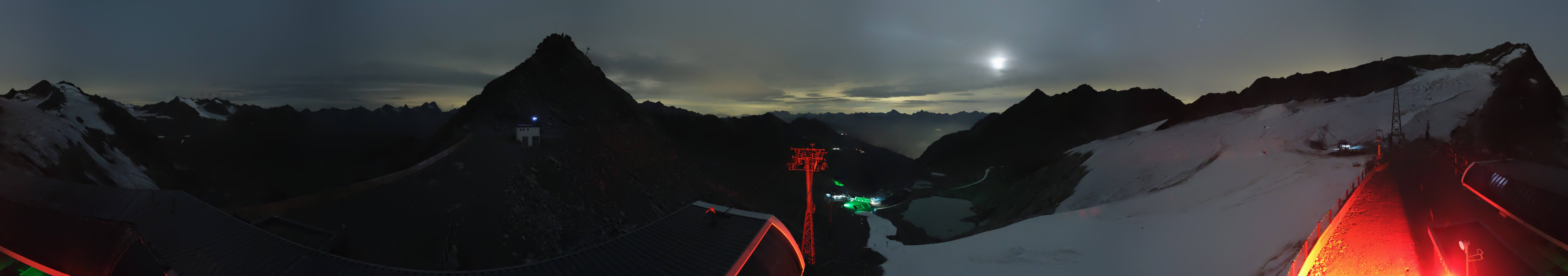 Archived image Webcam Rettenbach Glacier Sölden