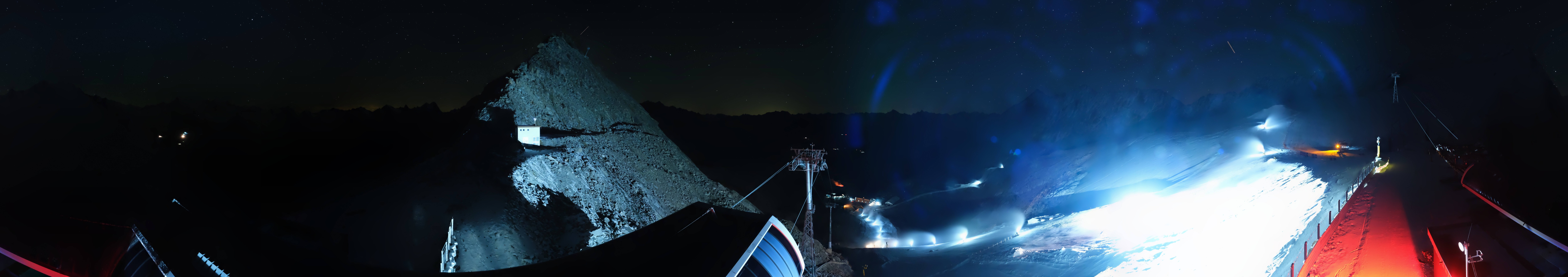 Archiv Foto Webcam Schwarze Schneid / Rettenbachgletscher