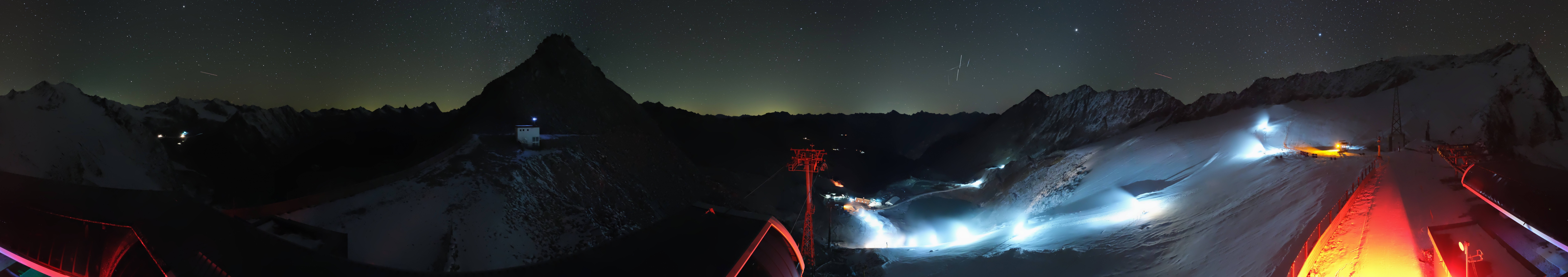 Archiv Foto Webcam Schwarze Schneid / Rettenbachgletscher