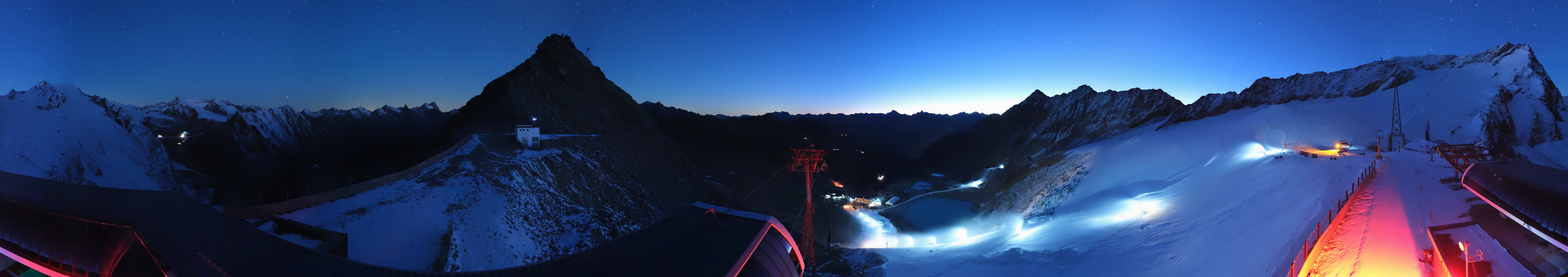 Archiv Foto Webcam Schwarze Schneid / Rettenbachgletscher