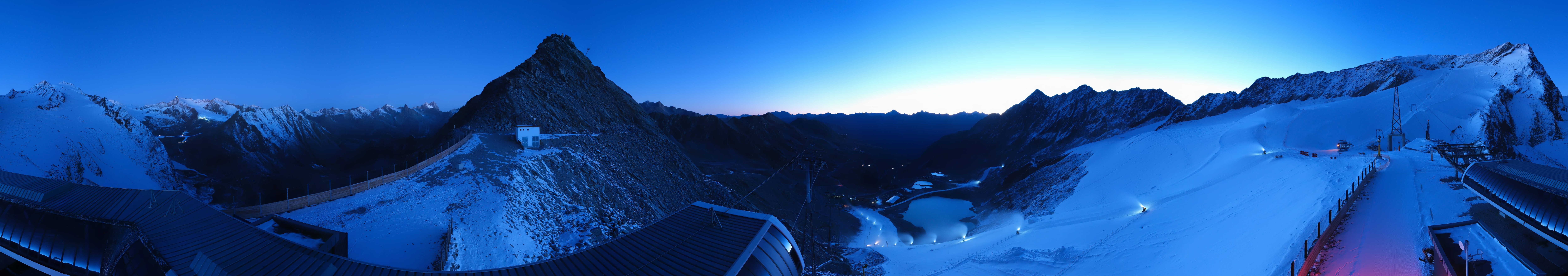 Archiv Foto Webcam Schwarze Schneid / Rettenbachgletscher