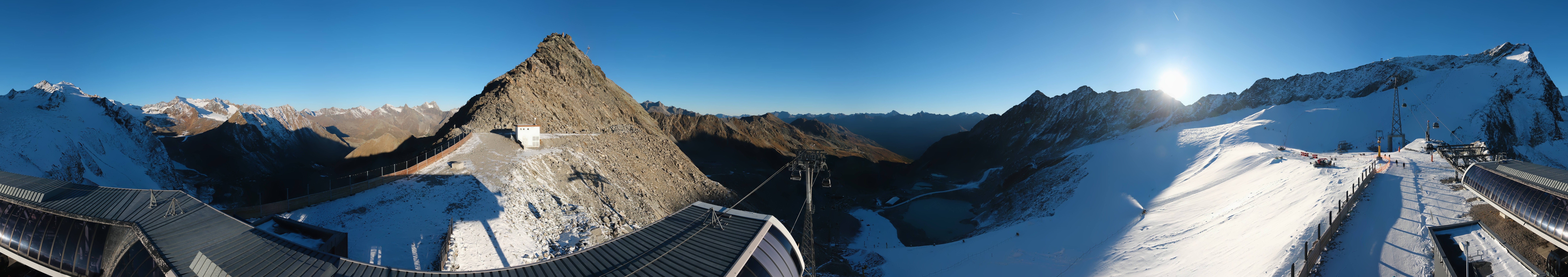 Archiv Foto Webcam Schwarze Schneid / Rettenbachgletscher