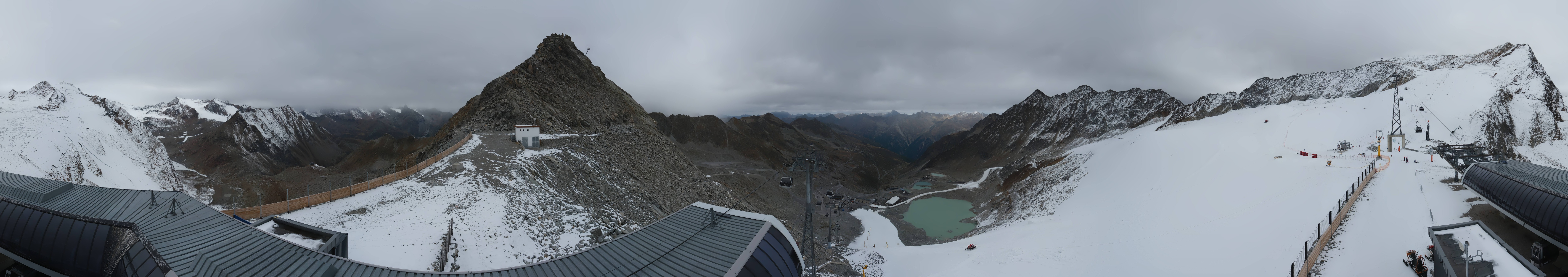 Archiv Foto Webcam Schwarze Schneid / Rettenbachgletscher