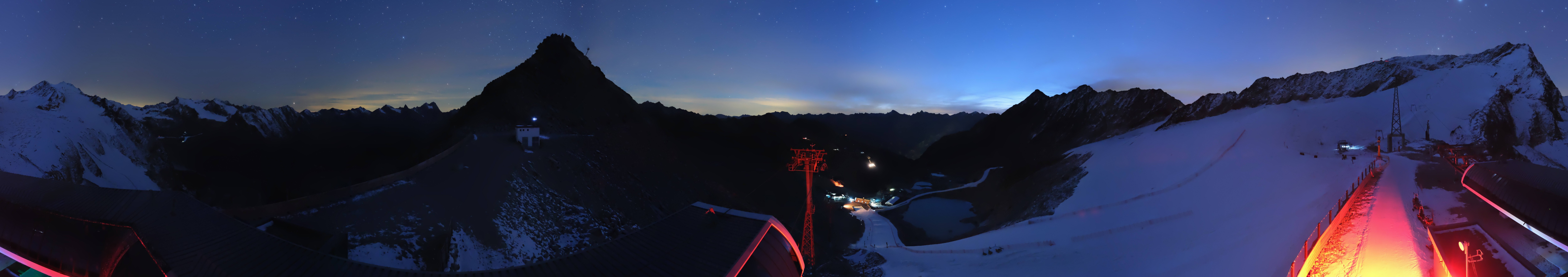 Archiv Foto Webcam Schwarze Schneid / Rettenbachgletscher