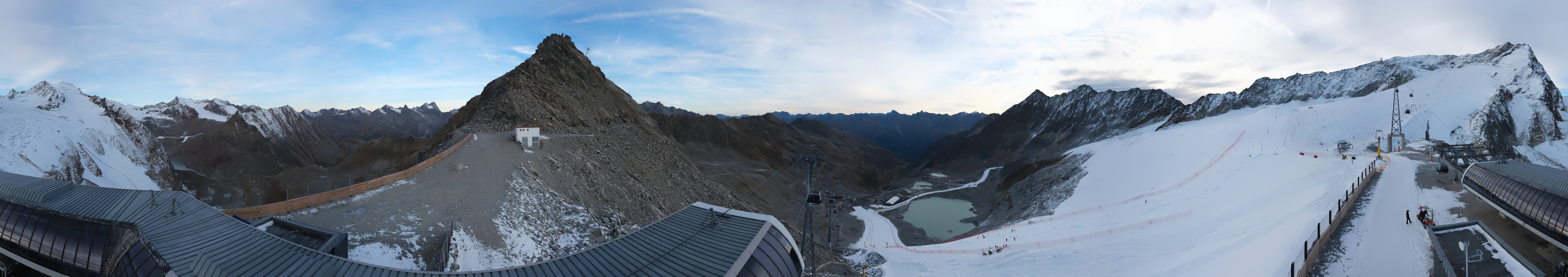 Archiv Foto Webcam Schwarze Schneid / Rettenbachgletscher