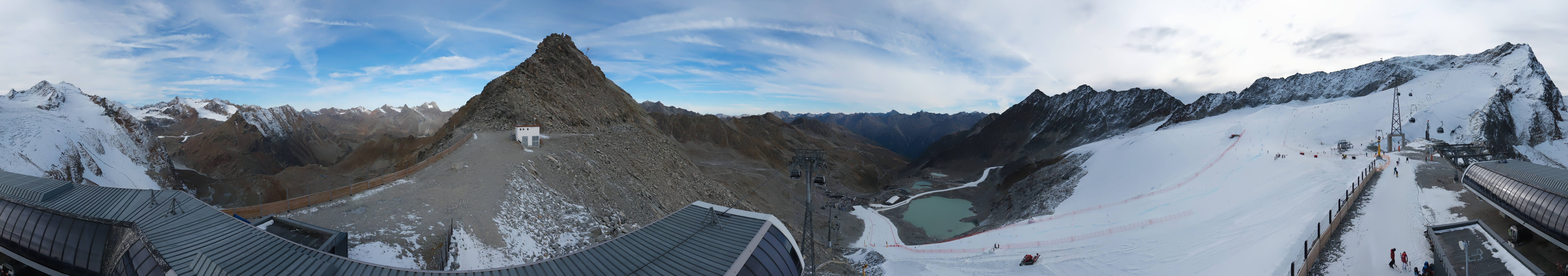 Archiv Foto Webcam Schwarze Schneid / Rettenbachgletscher