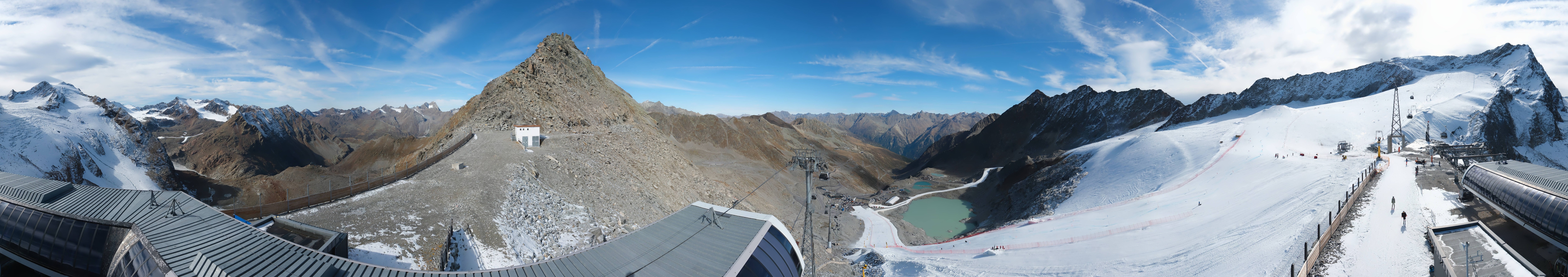 Archiv Foto Webcam Schwarze Schneid / Rettenbachgletscher