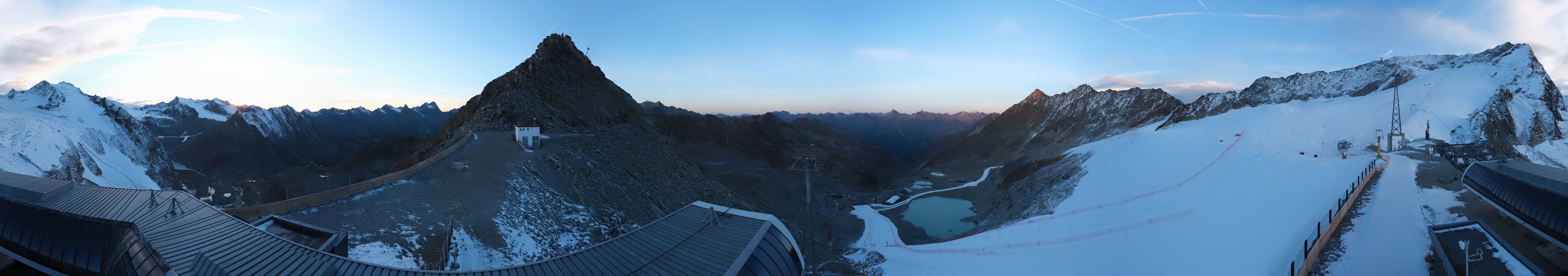 Archiv Foto Webcam Schwarze Schneid / Rettenbachgletscher