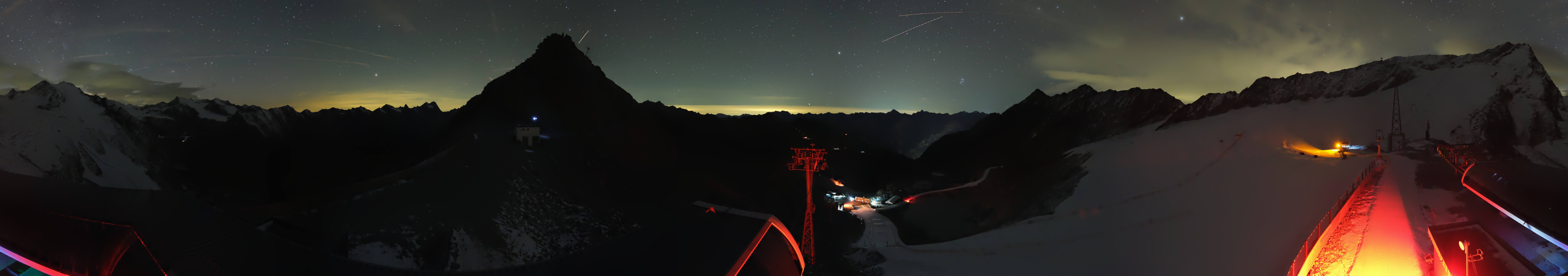 Archiv Foto Webcam Schwarze Schneid / Rettenbachgletscher