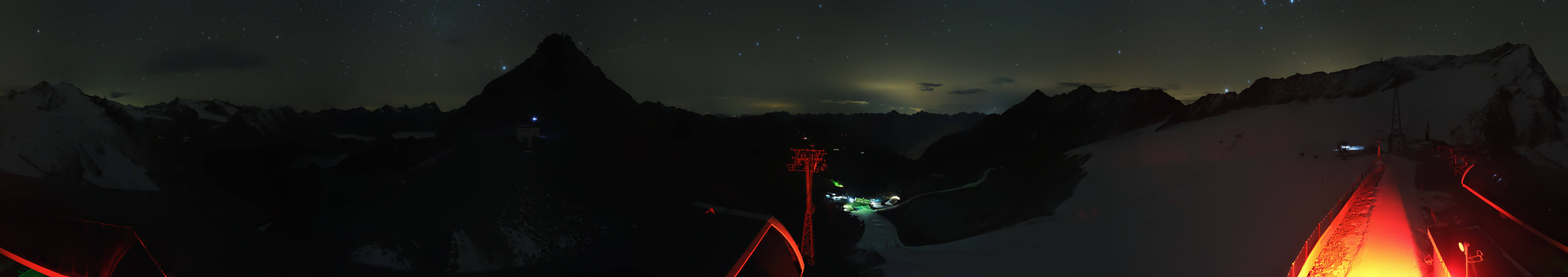 Archiv Foto Webcam Schwarze Schneid / Rettenbachgletscher