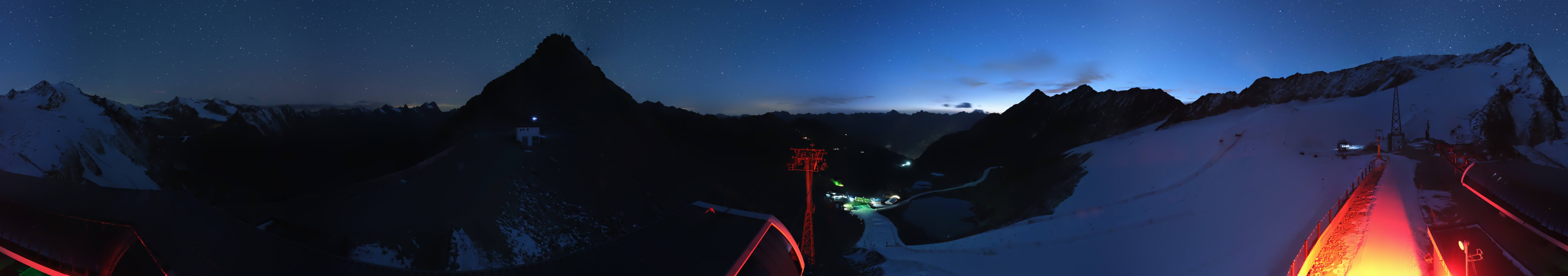 Archiv Foto Webcam Schwarze Schneid / Rettenbachgletscher