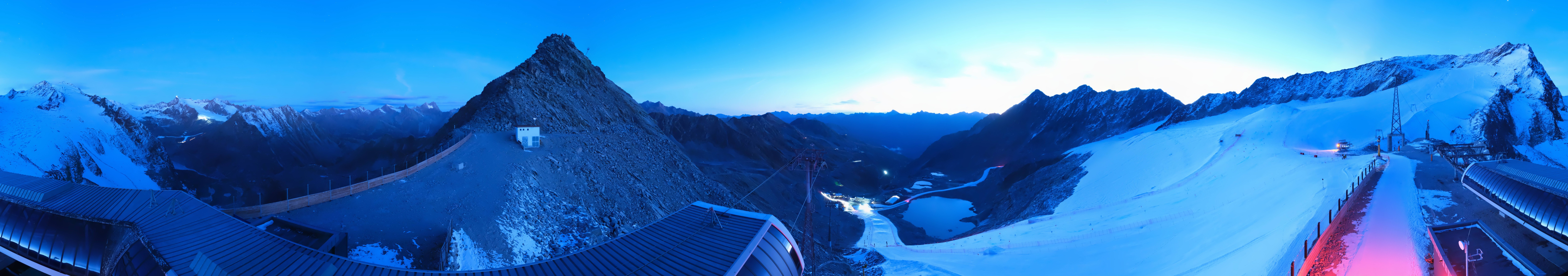 Archiv Foto Webcam Schwarze Schneid / Rettenbachgletscher
