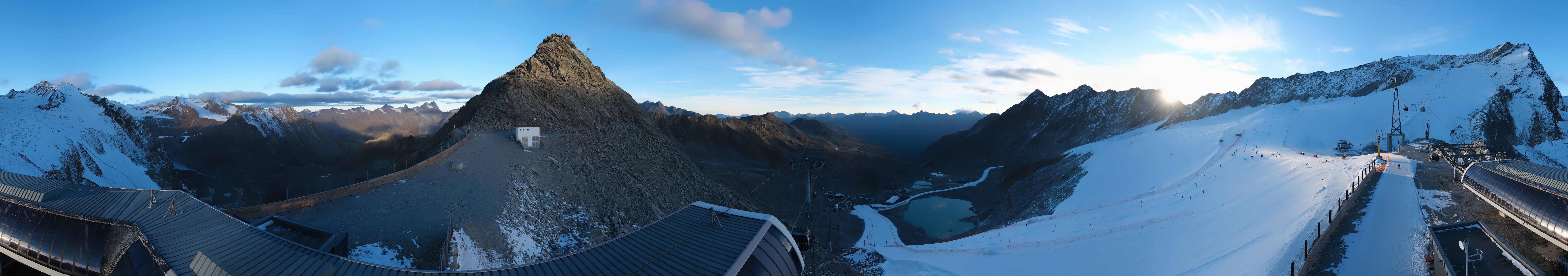 Archiv Foto Webcam Schwarze Schneid / Rettenbachgletscher