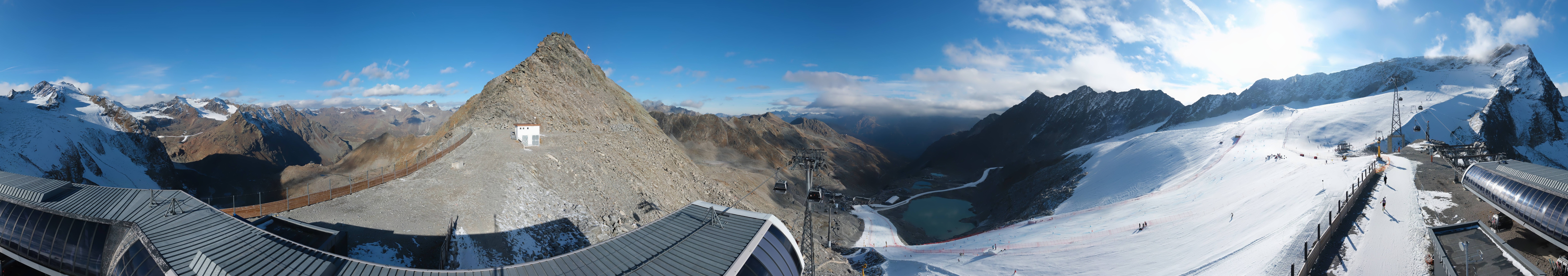 Archiv Foto Webcam Schwarze Schneid / Rettenbachgletscher