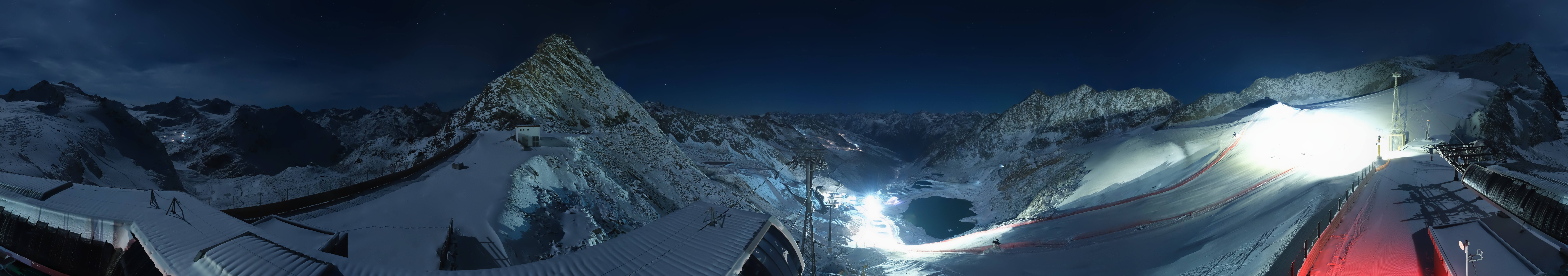 Archived image Webcam Rettenbach Glacier Sölden
