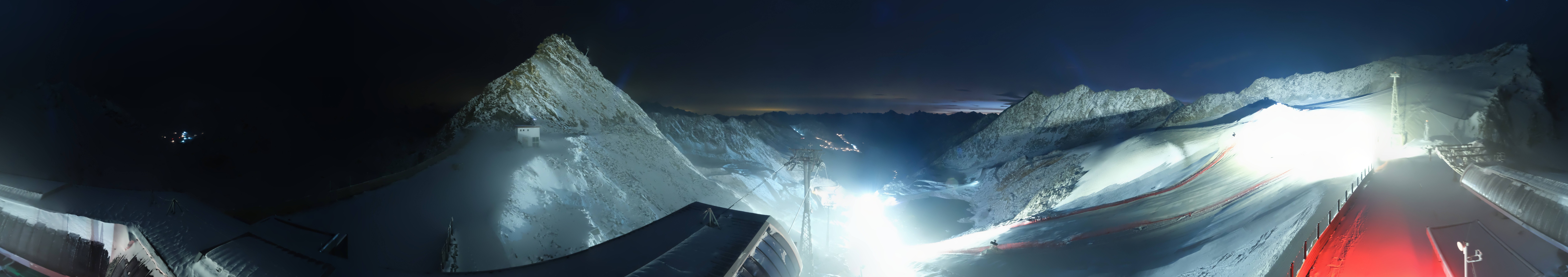 Archived image Webcam Rettenbach Glacier Sölden