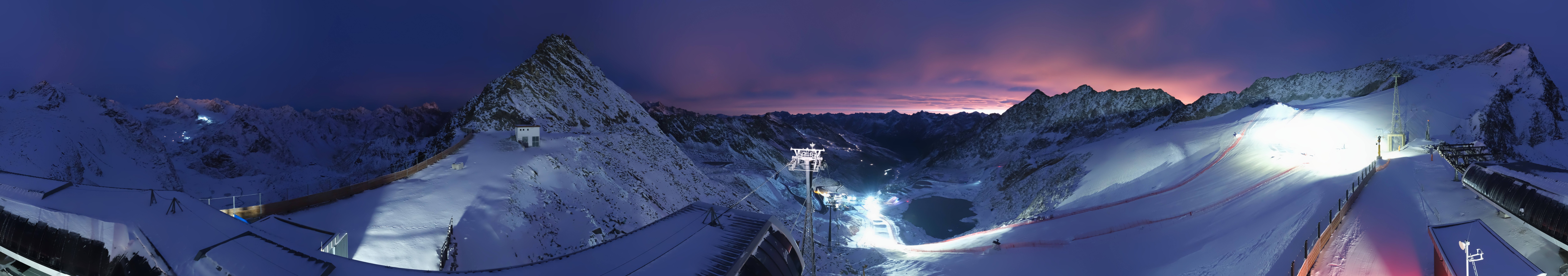 Archived image Webcam Rettenbach Glacier Sölden