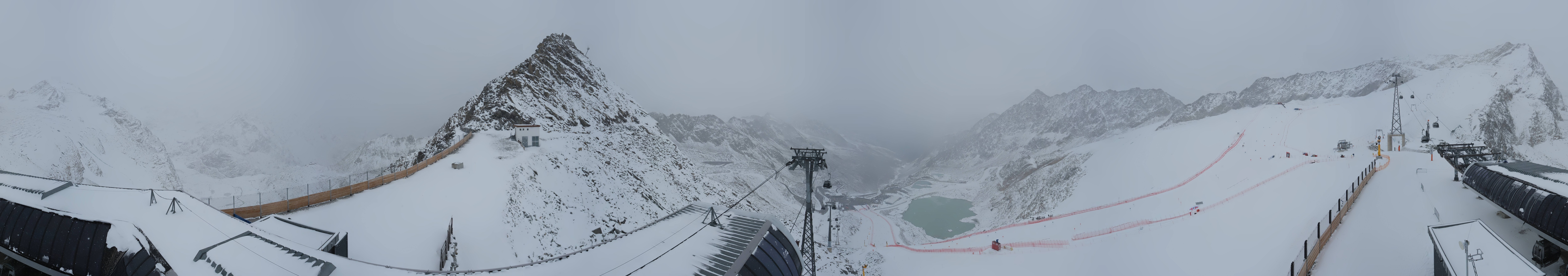 Archived image Webcam Rettenbach Glacier Sölden