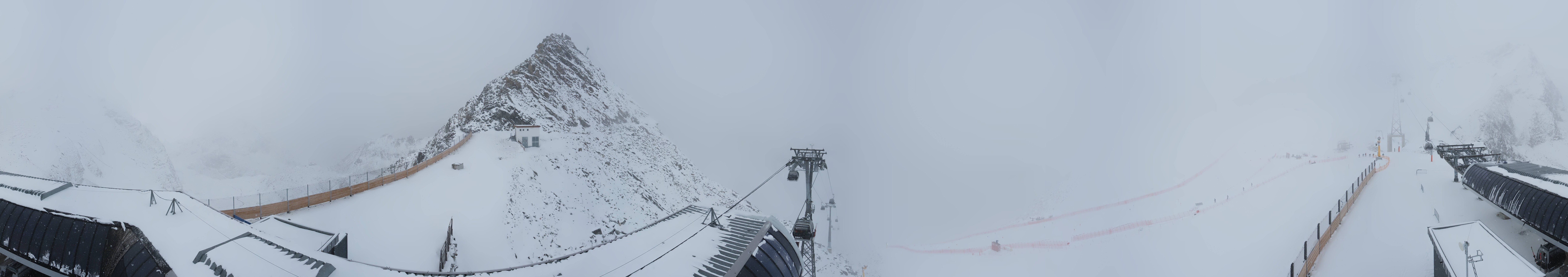 Archived image Webcam Rettenbach Glacier Sölden