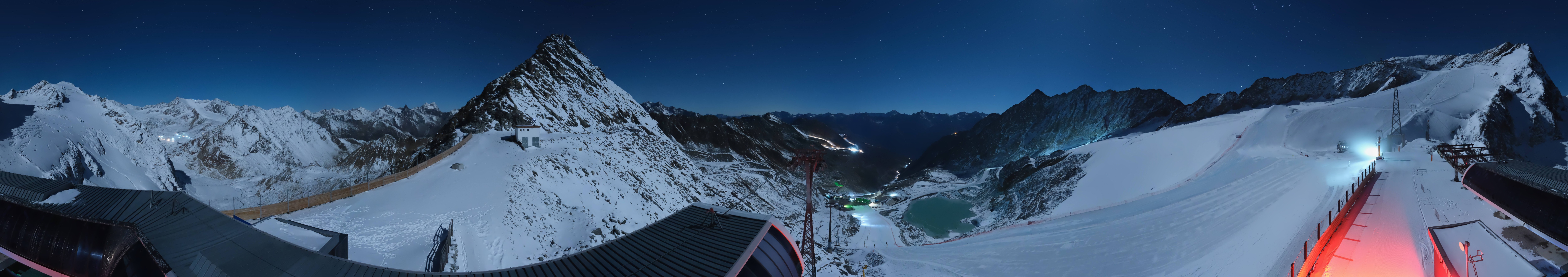 Archiv Foto Webcam Schwarze Schneid / Rettenbachgletscher