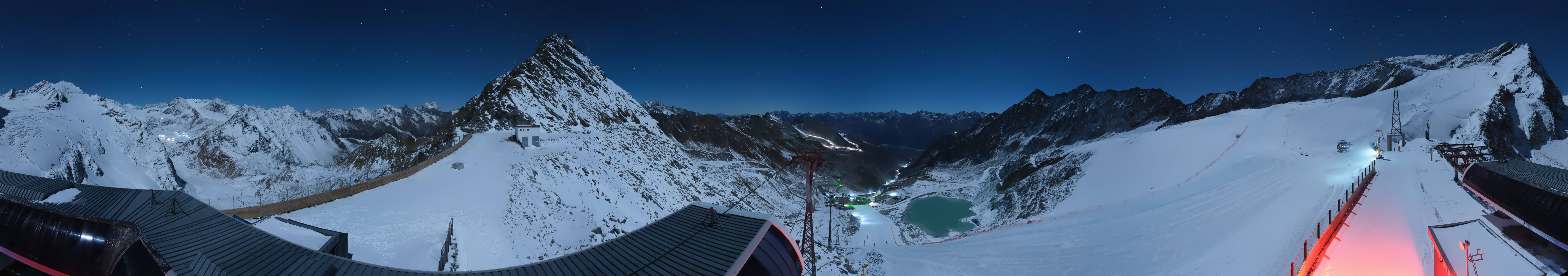 Archiv Foto Webcam Schwarze Schneid / Rettenbachgletscher