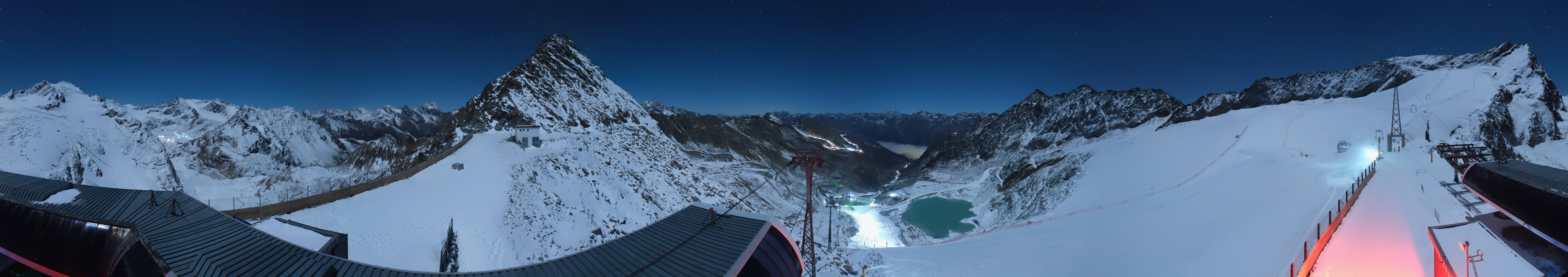 Archiv Foto Webcam Schwarze Schneid / Rettenbachgletscher