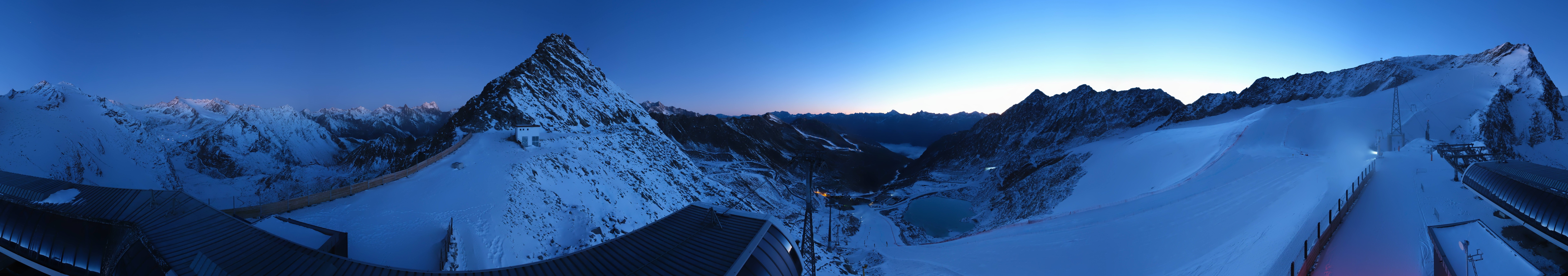 Archiv Foto Webcam Schwarze Schneid / Rettenbachgletscher
