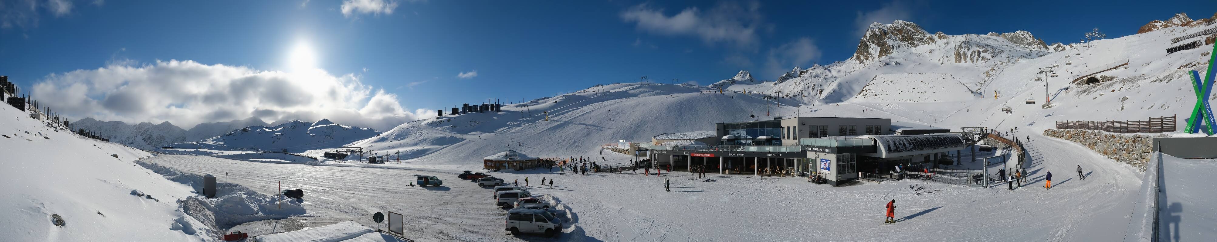Archiv Foto Webcam Tiefenbachgletscher Ötztal