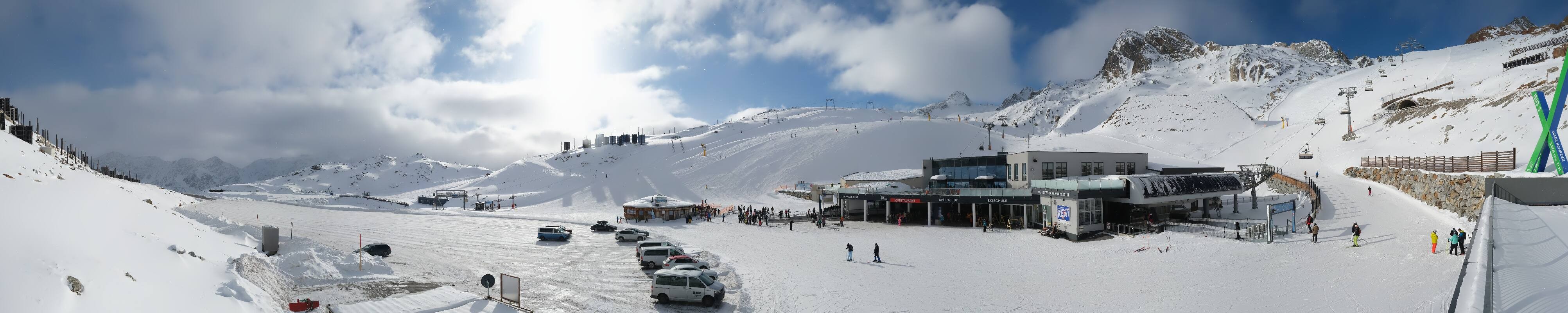 Archiv Foto Webcam Tiefenbachgletscher Ötztal