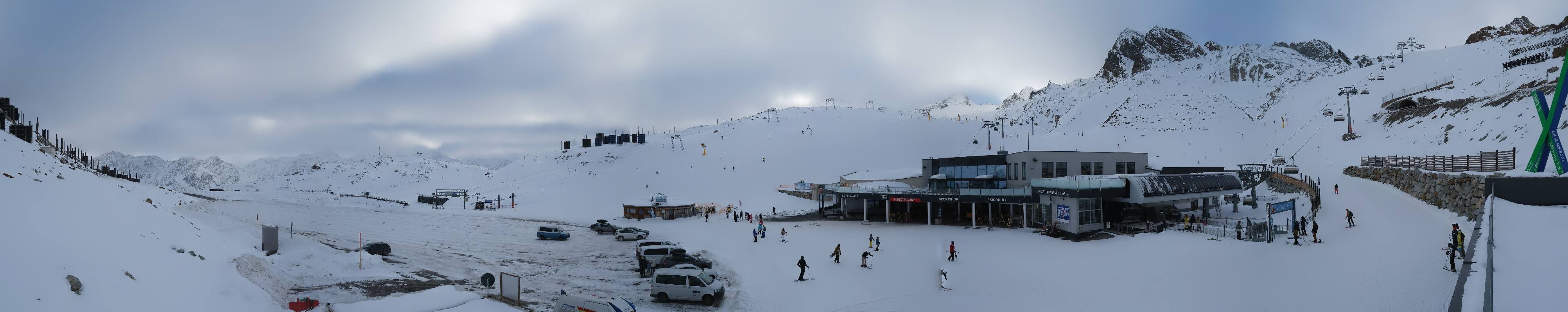 Archiv Foto Webcam Tiefenbachgletscher Ötztal