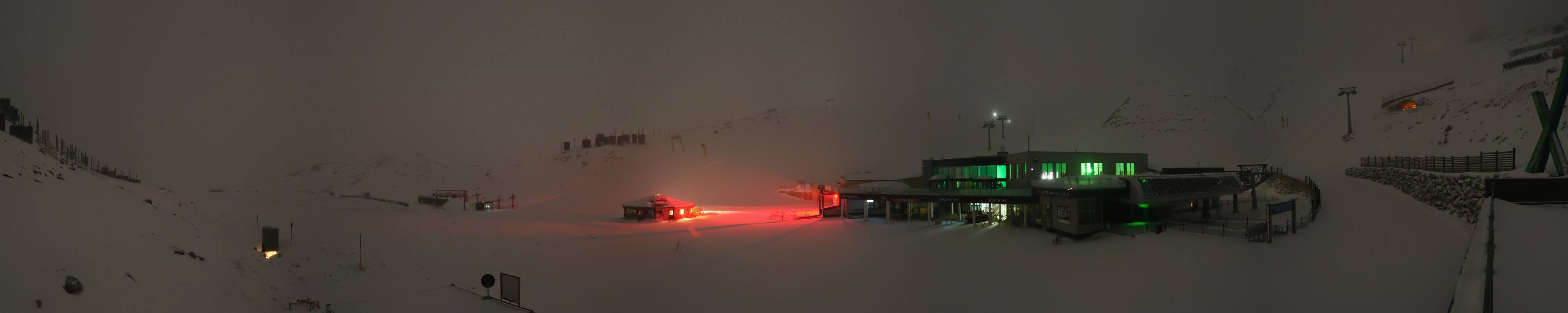 Archiv Foto Webcam Tiefenbachgletscher Ötztal